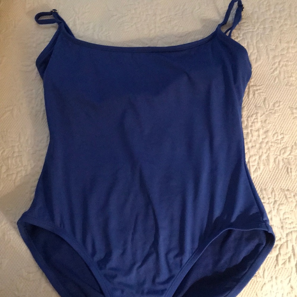 Blue bathing suit